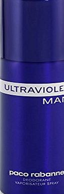Paco Raanne Paco Rabanne ULTRAVIOLET MAN Deodorant Spray 150ml (5 Oz) [Personal Care]